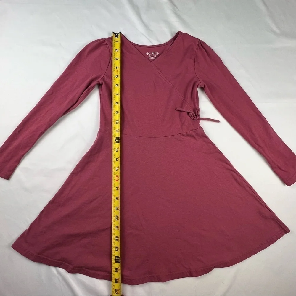 The Children’s Place - Girl’s Dress - Pink (Dusty Rose) Medium (7/8)